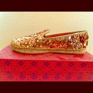 Tory Burch Sequined Espadrilles